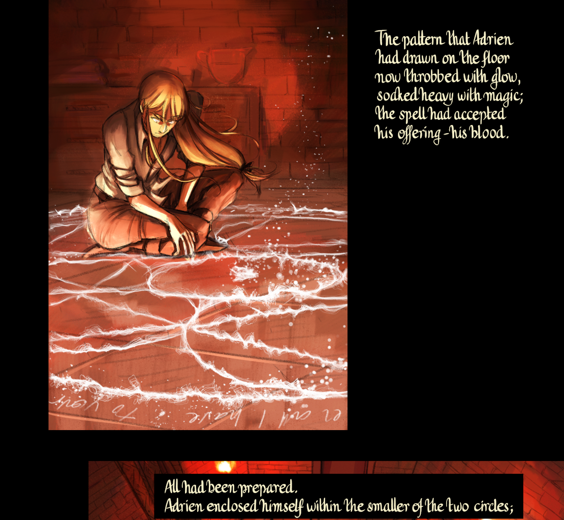 The Gifts of Darkness - Episode 23, Page 11: Chapter 23: The summoning