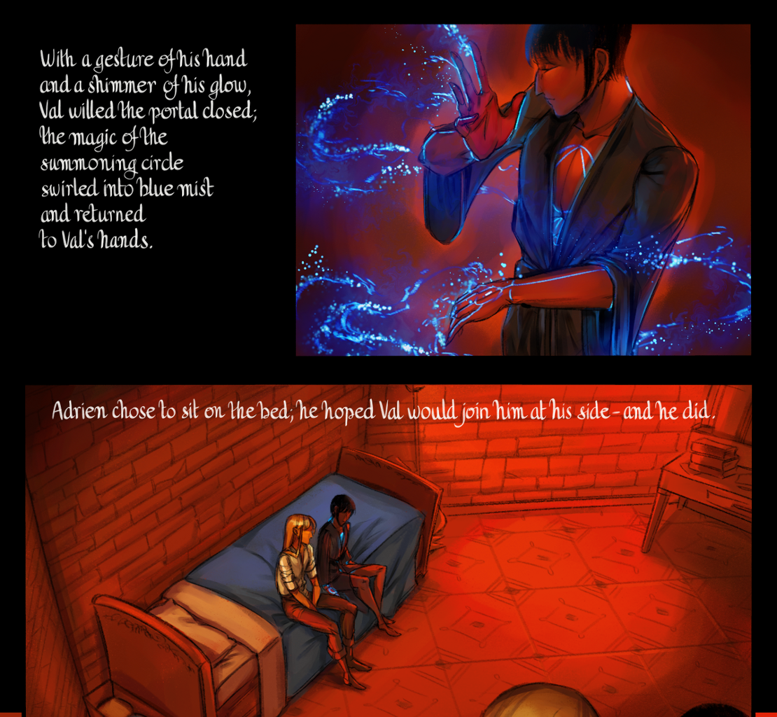 The Gifts of Darkness - Episode 23, Page 24: Chapter 23: The summoning