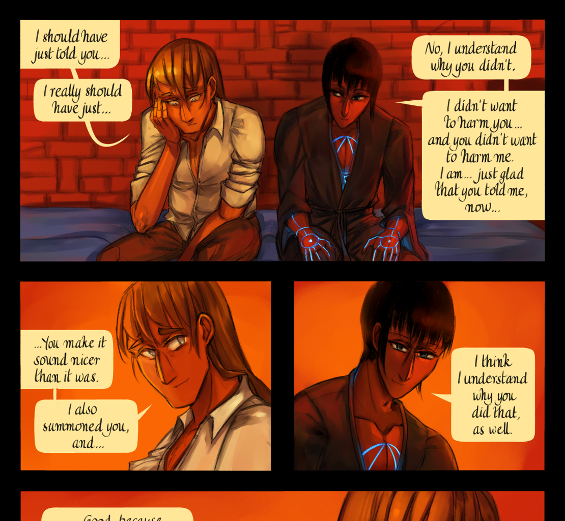 The Gifts of Darkness - Episode 23, Page 26: Chapter 23: The summoning