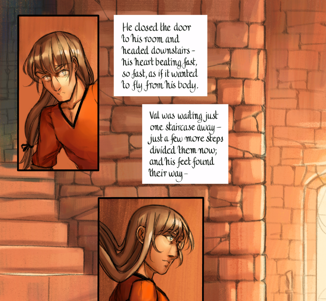 The Gifts of Darkness - Episode 24, Page 6: Chapter 24: We are here, now