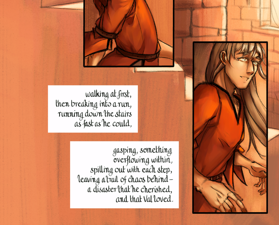 The Gifts of Darkness - Episode 24, Page 6: Chapter 24: We are here, now