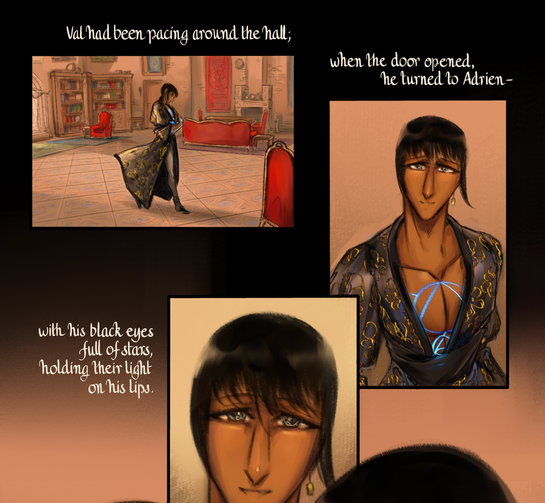 The Gifts of Darkness - Episode 24, Page 7: Chapter 24: We are here, now