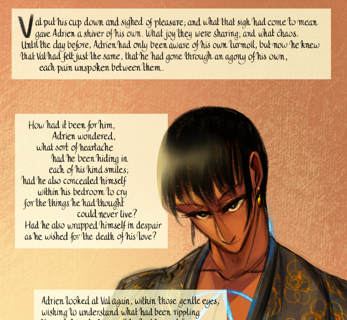 The Gifts of Darkness - Episode 24, Page 13: Chapter 24: We are here, now