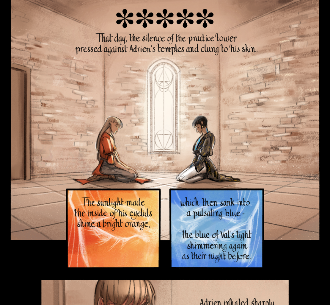 The Gifts of Darkness - Episode 24, Page 15: Chapter 24: We are here, now