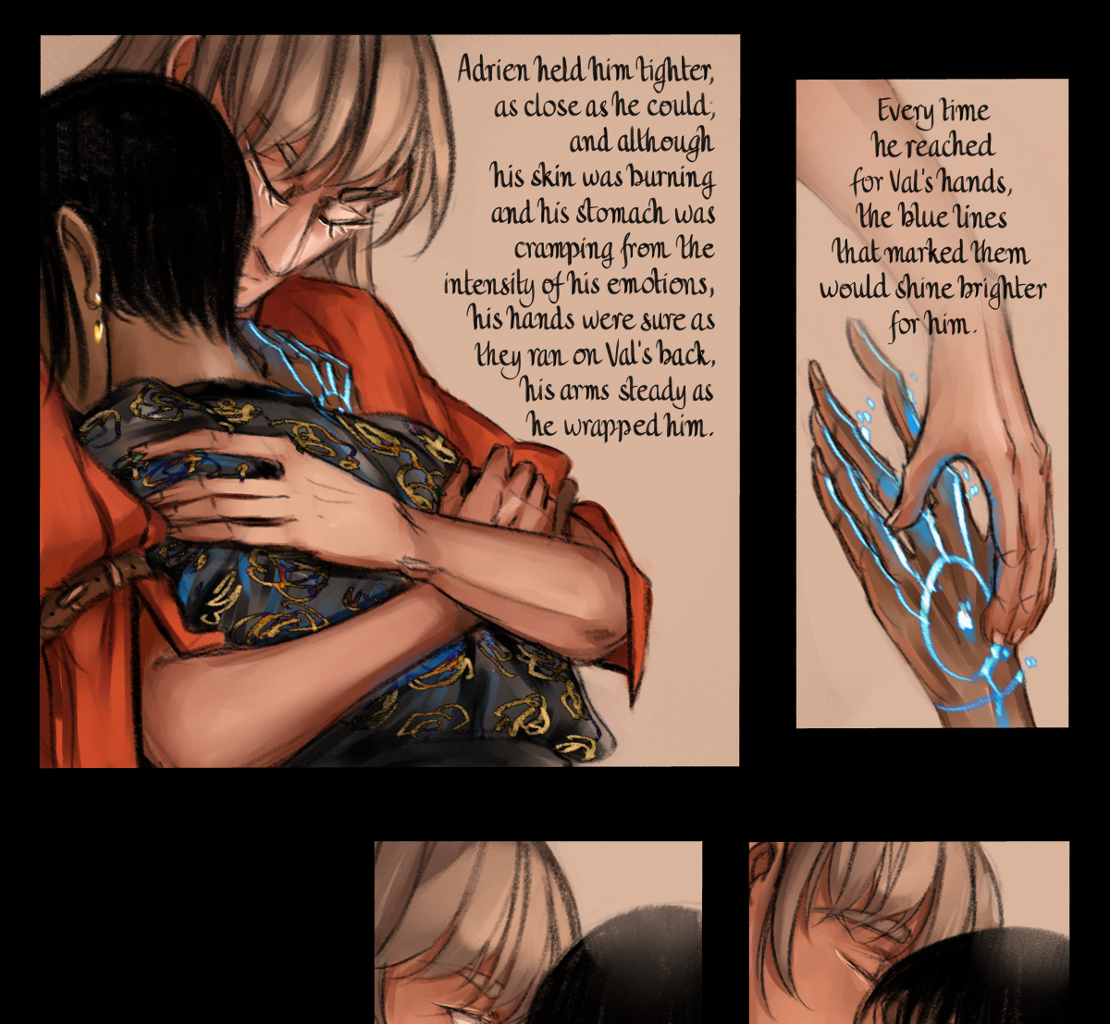 The Gifts of Darkness - Episode 24, Page 18: Chapter 24: We are here, now