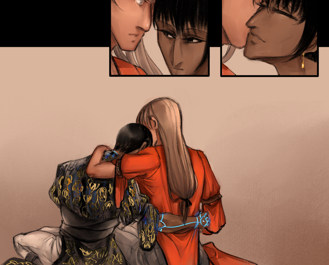 The Gifts of Darkness - Episode 24, Page 18: Chapter 24: We are here, now