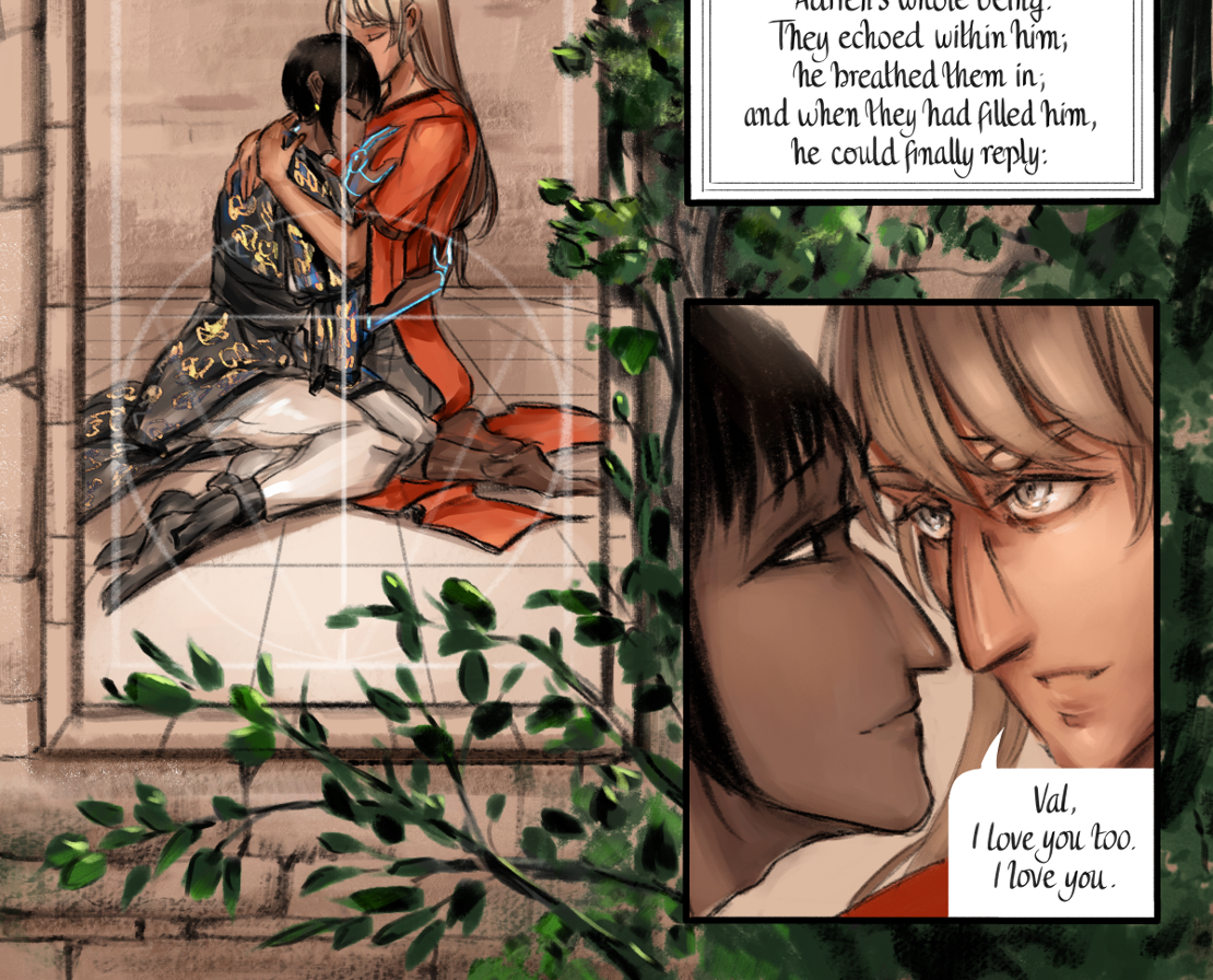 The Gifts of Darkness - Episode 24, Page 21: Chapter 24: We are here, now