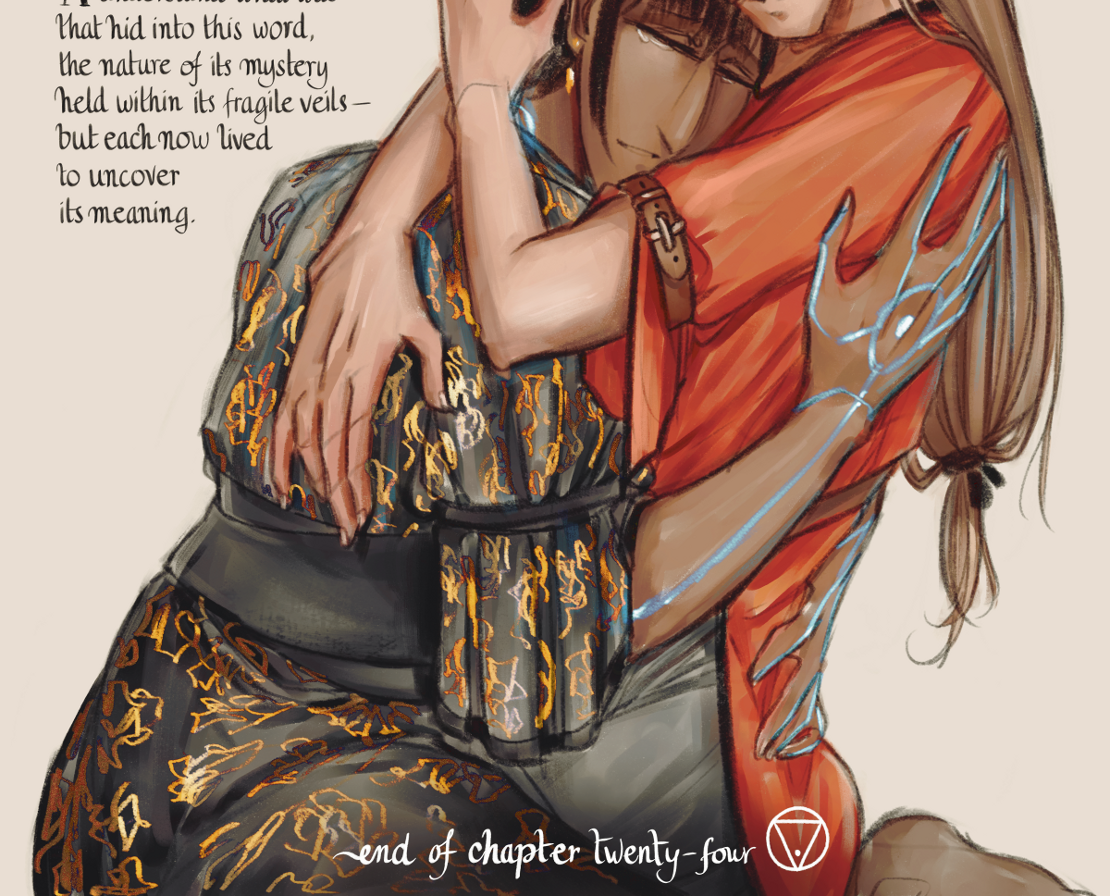 The Gifts of Darkness - Episode 24, Page 22: Chapter 24: We are here, now