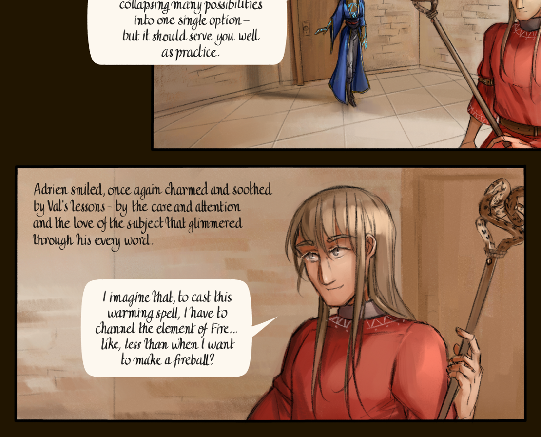 The Gifts of Darkness - Episode 25, Page 3: Chapter 25: Waking dreams