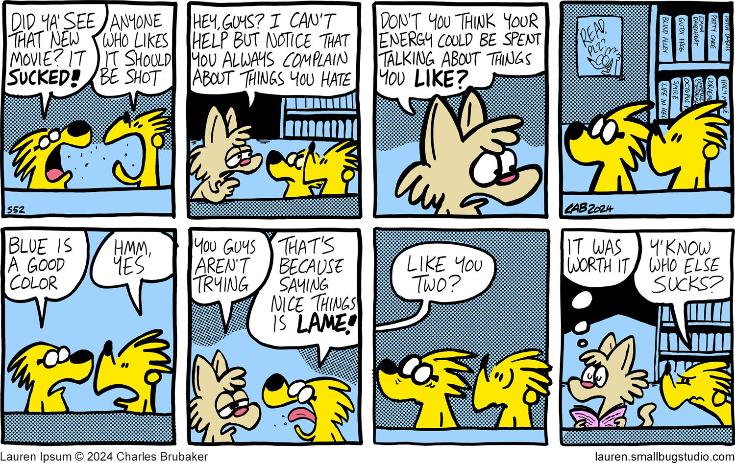 Lauren Ipsum - Episode 388, Page 1: sunday052