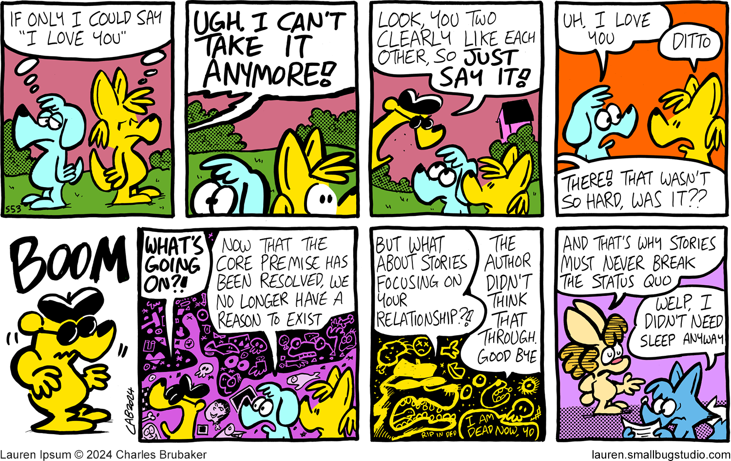 Lauren Ipsum - Episode 389, Page 1: sunday053