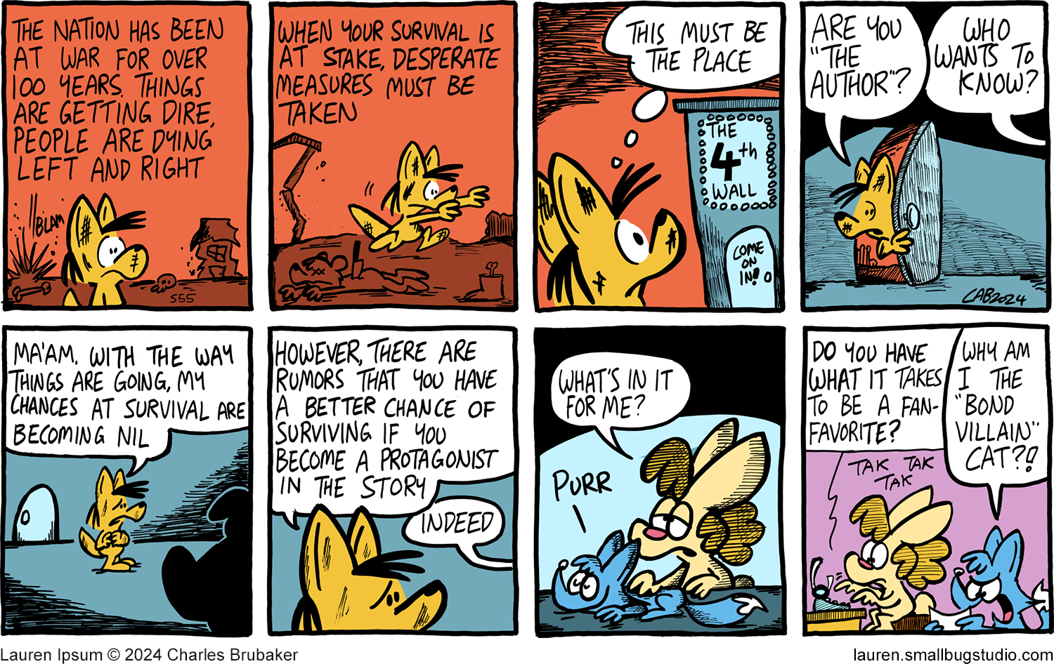 Lauren Ipsum - Episode 391, Page 1: sunday055