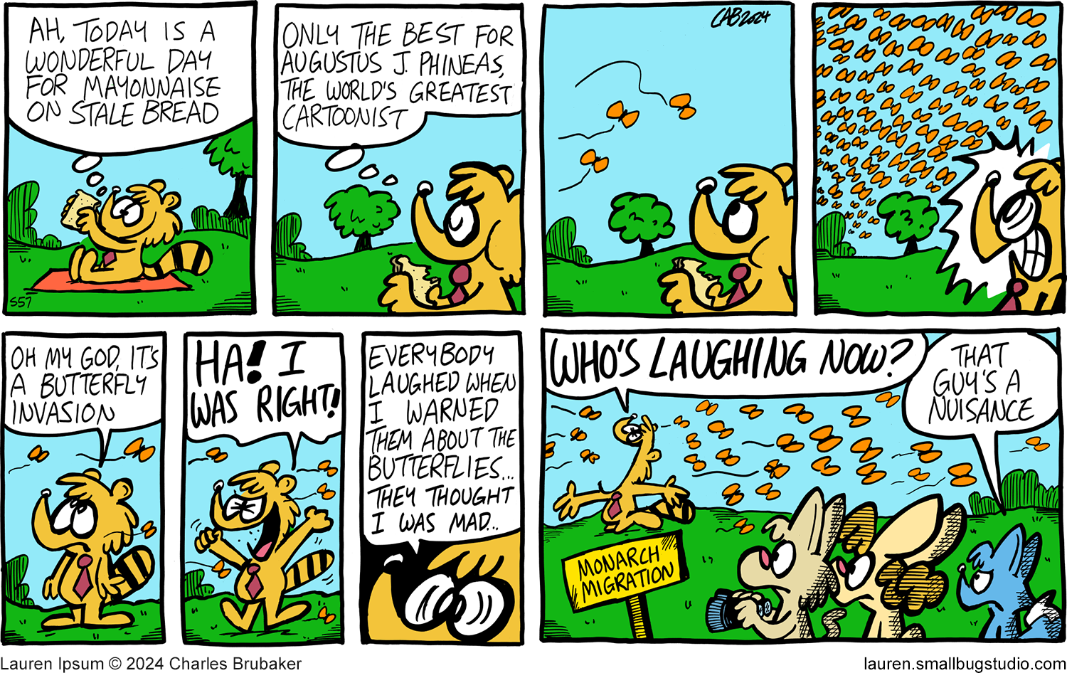 Lauren Ipsum - Episode 393, Page 1: sunday057