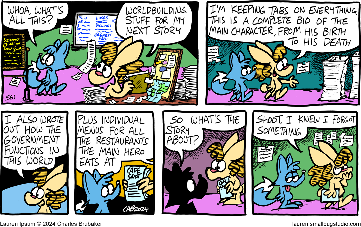 Lauren Ipsum - Episode 397, Page 1: sunday061