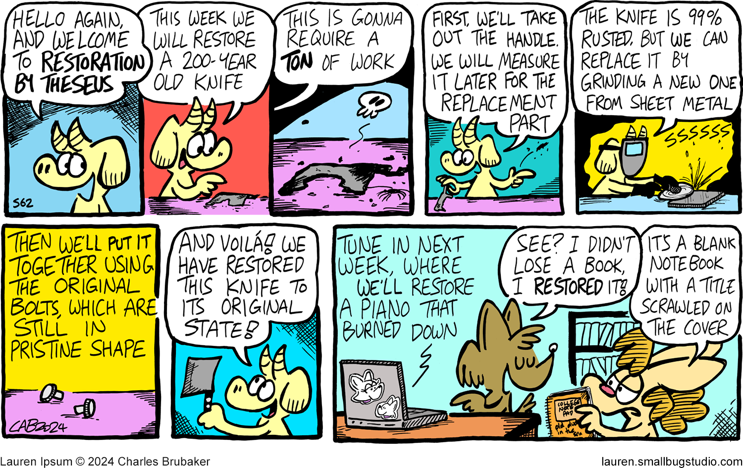 Lauren Ipsum - Episode 398, Page 1: sunday062