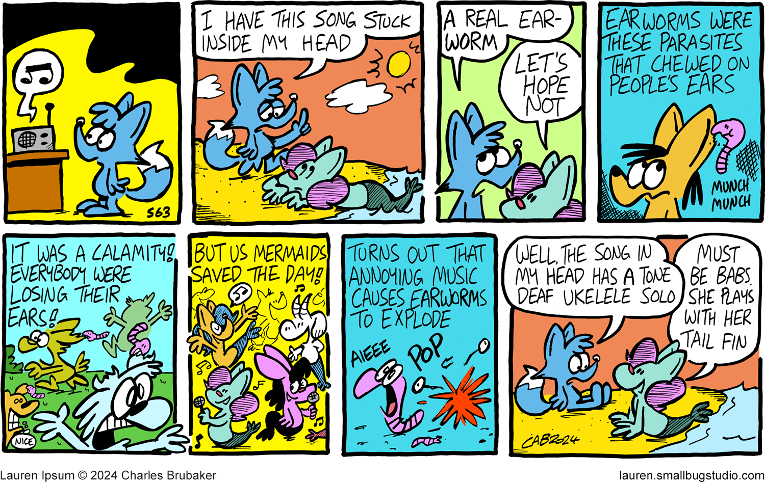 Lauren Ipsum - Episode 399, Page 1: sunday063