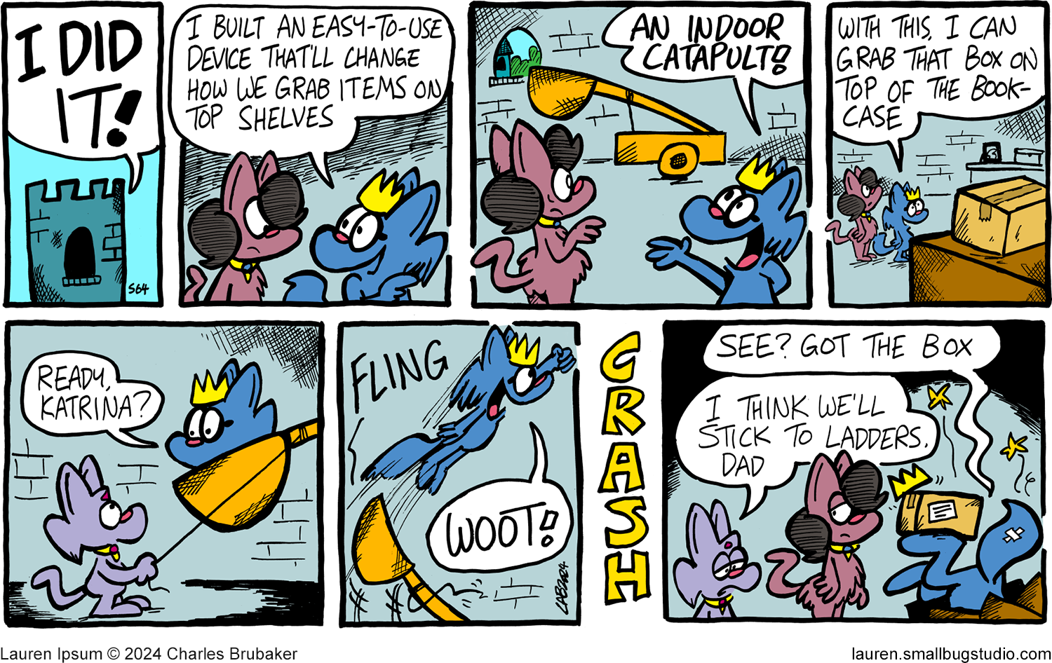 Lauren Ipsum - Episode 400, Page 1: sunday064