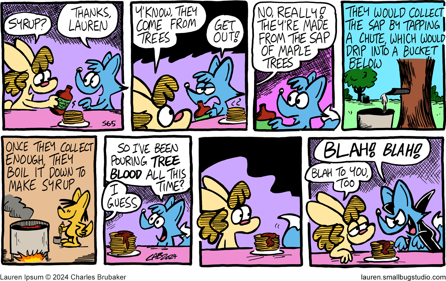 Lauren Ipsum - Episode 401, Page 1: sunday065