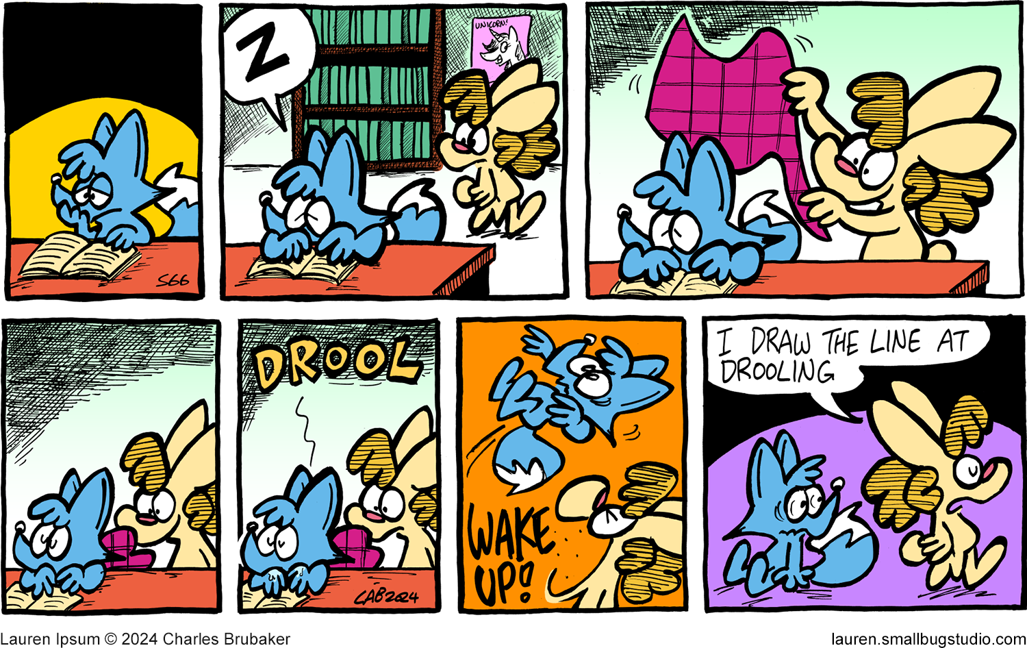 Lauren Ipsum - Episode 402, Page 1: sunday066