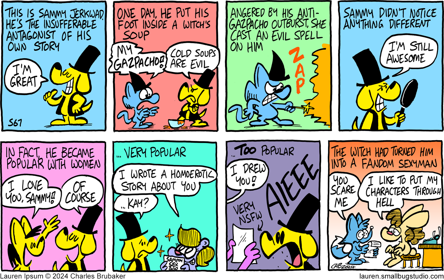 Lauren Ipsum - Episode 403, Page 1: sunday067