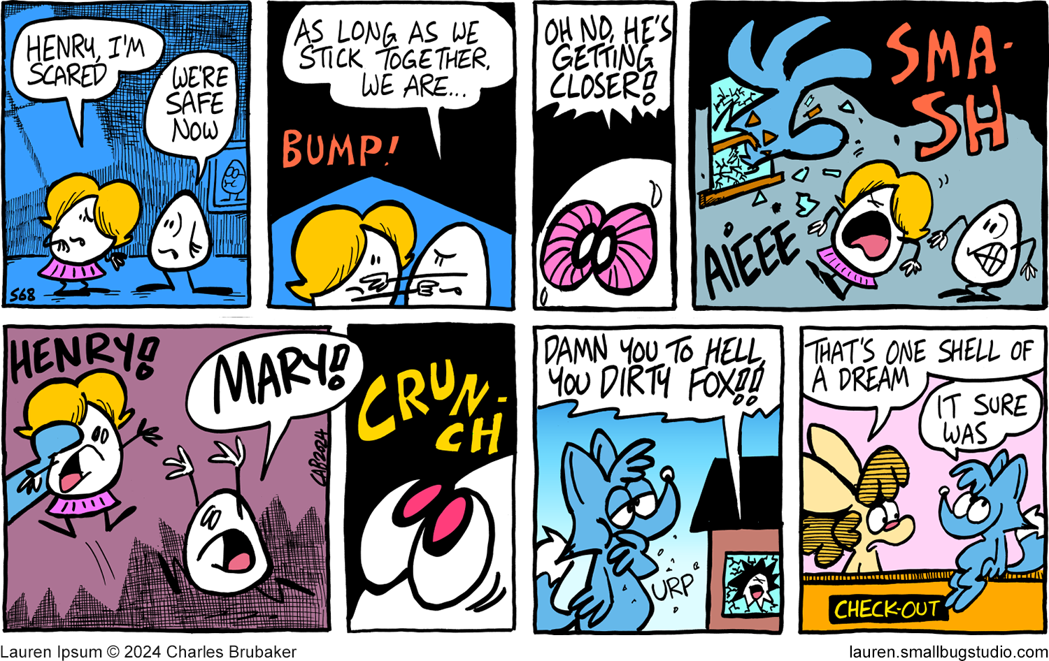 Lauren Ipsum - Episode 404, Page 1: sunday068