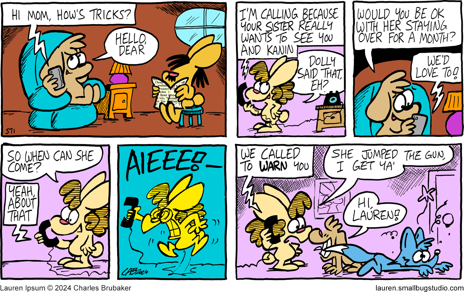 Lauren Ipsum - Episode 407, Page 1: sunday071