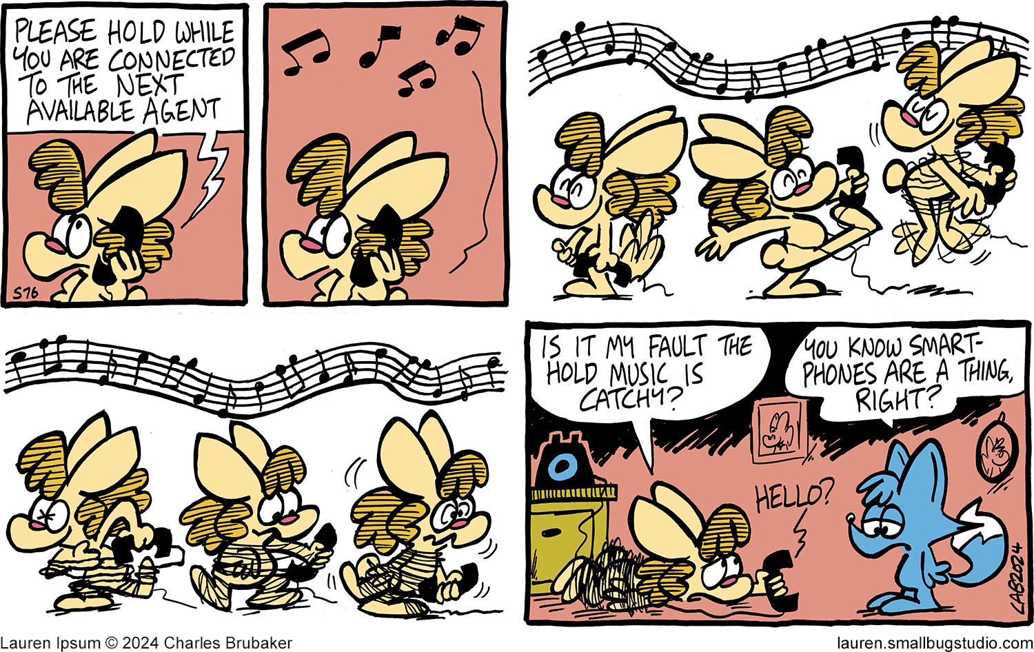 Lauren Ipsum - Episode 412, Page 1: sunday076