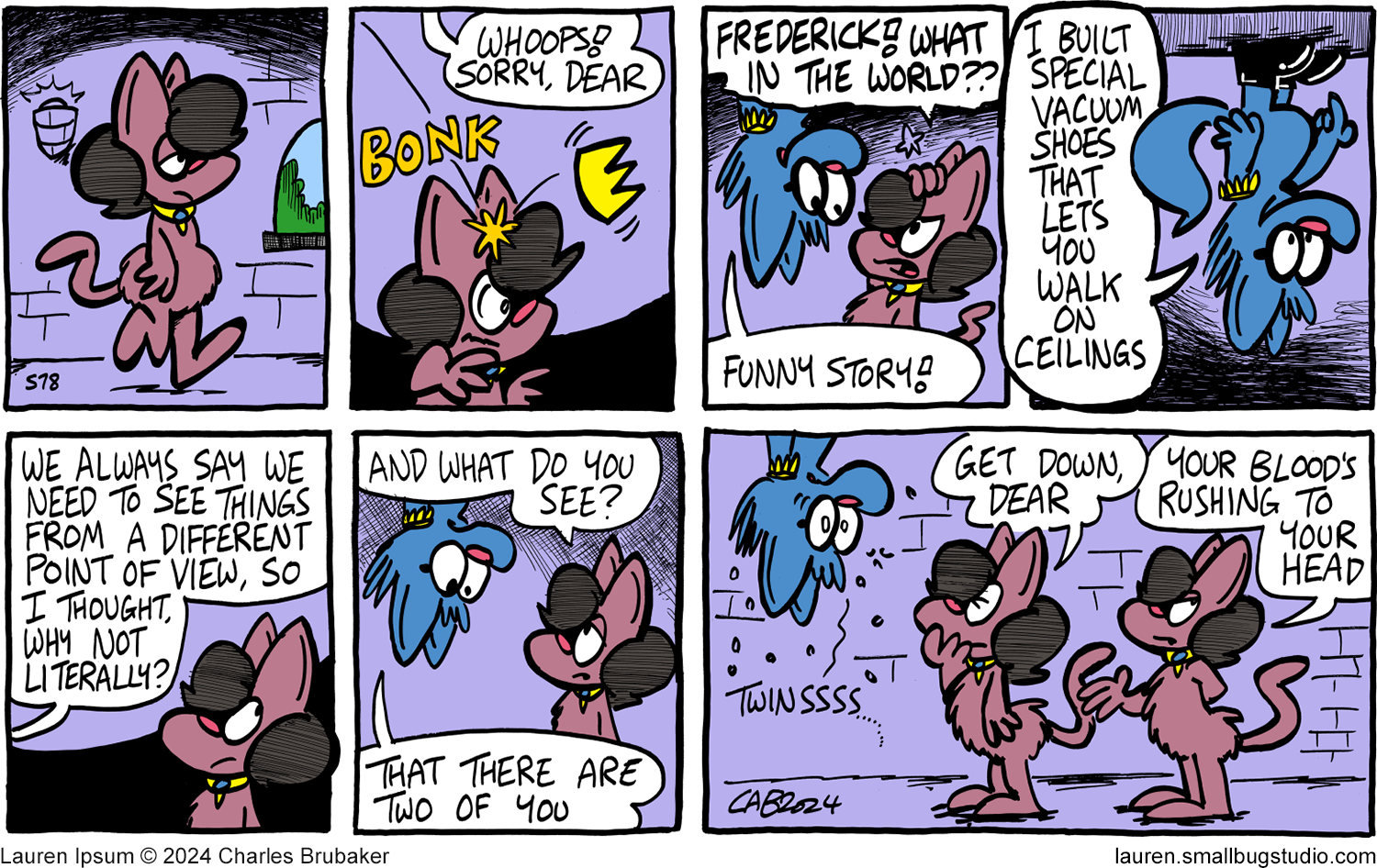 Lauren Ipsum - Episode 414, Page 1: sunday078