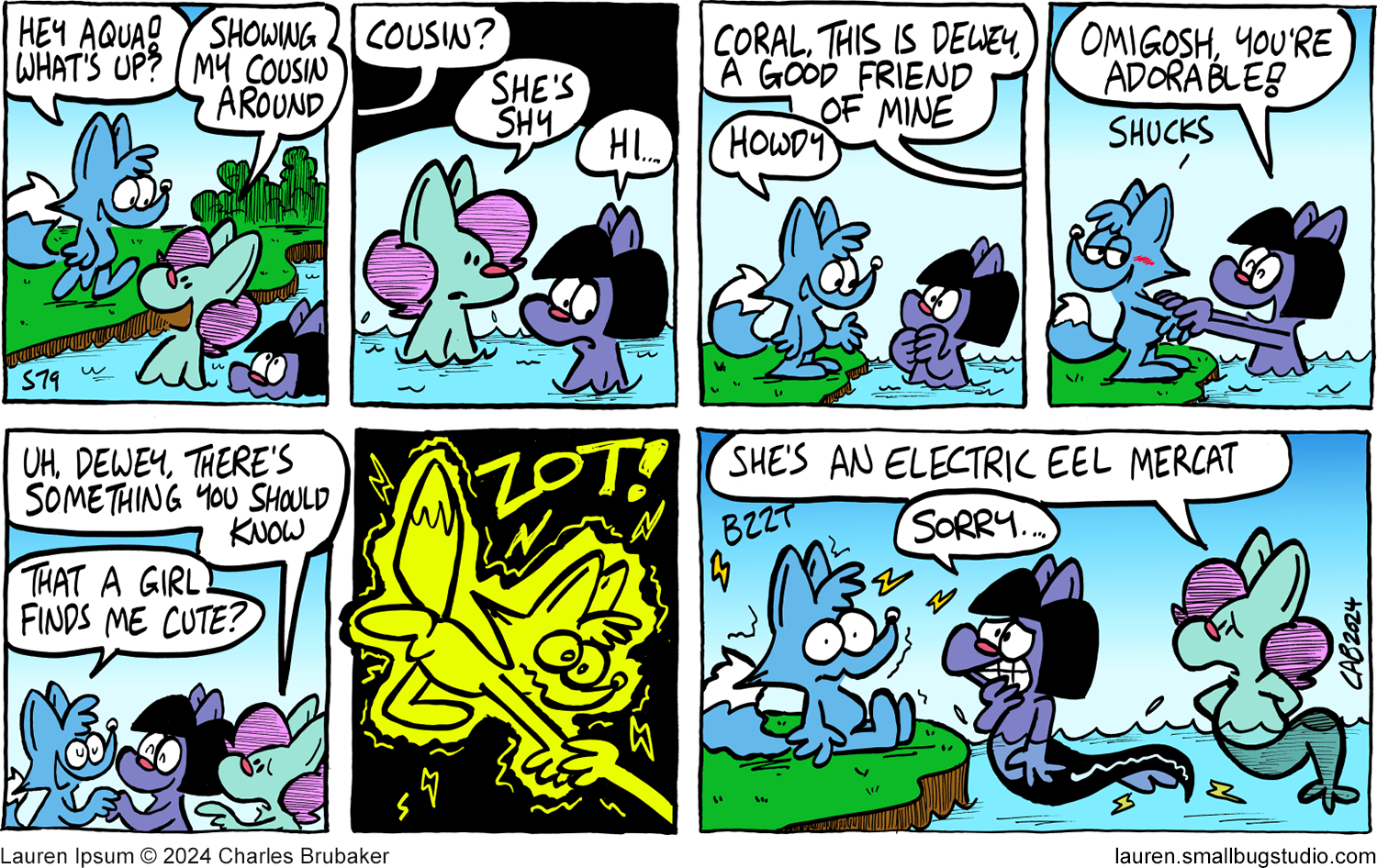 Lauren Ipsum - Episode 415, Page 1: sunday079