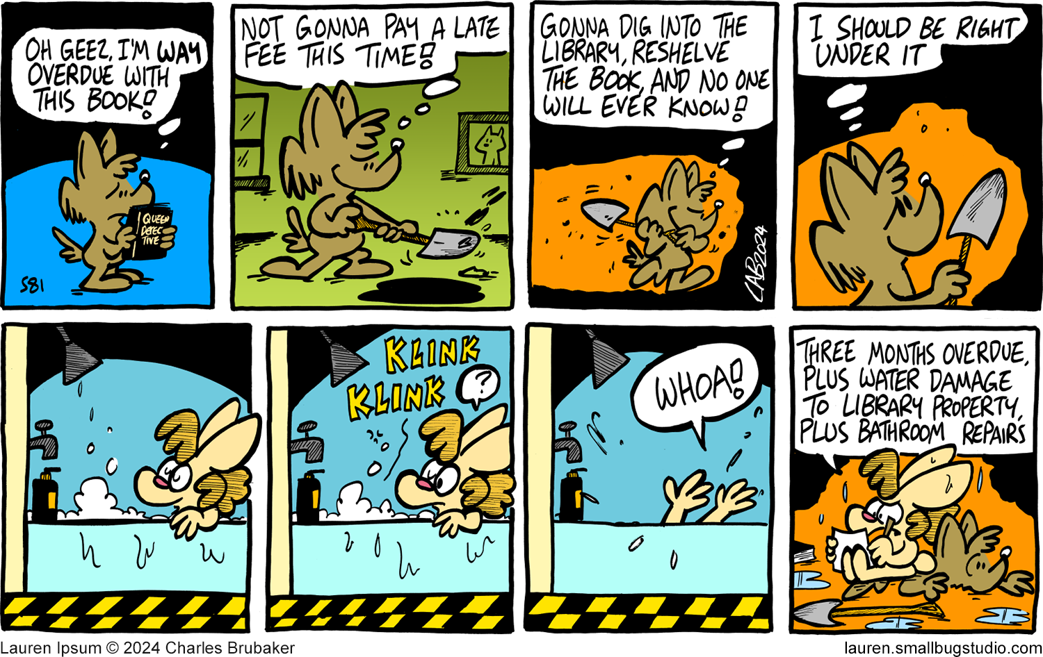 Lauren Ipsum - Episode 417, Page 1: sunday081