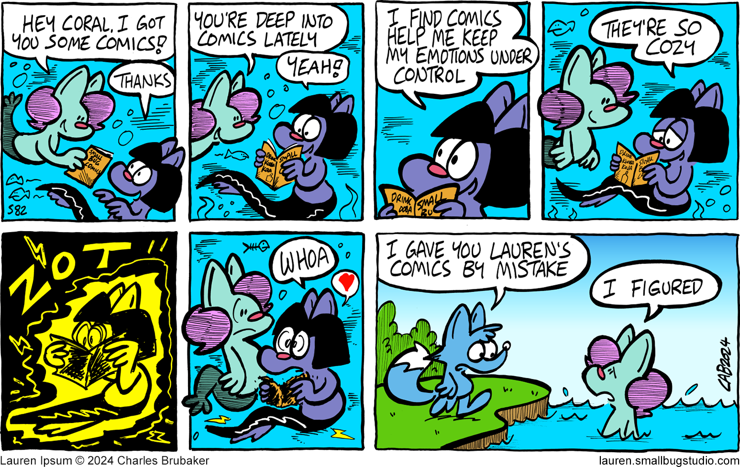 Lauren Ipsum - Episode 418, Page 1: sunday082