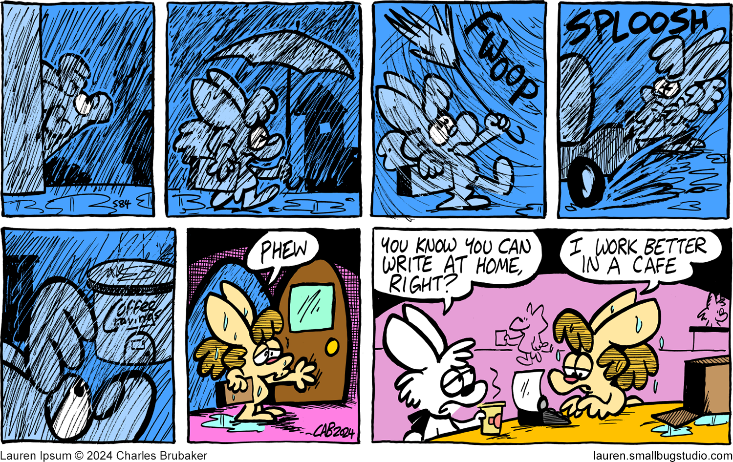 Lauren Ipsum - Episode 420, Page 1: sunday084