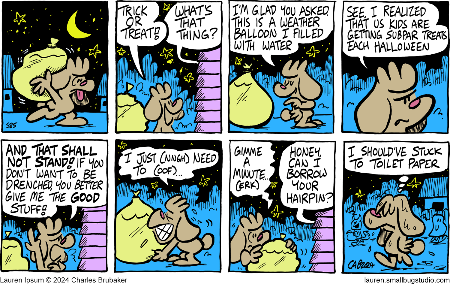 Lauren Ipsum - Episode 421, Page 1: sunday085