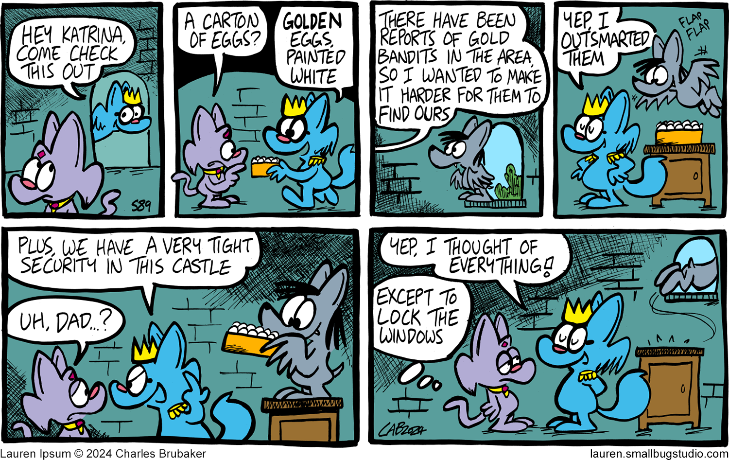 Lauren Ipsum - Episode 425, Page 1: sunday089