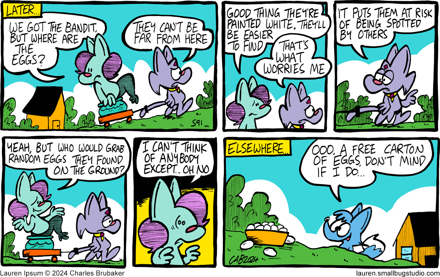 Lauren Ipsum - Episode 427, Page 1: sunday091