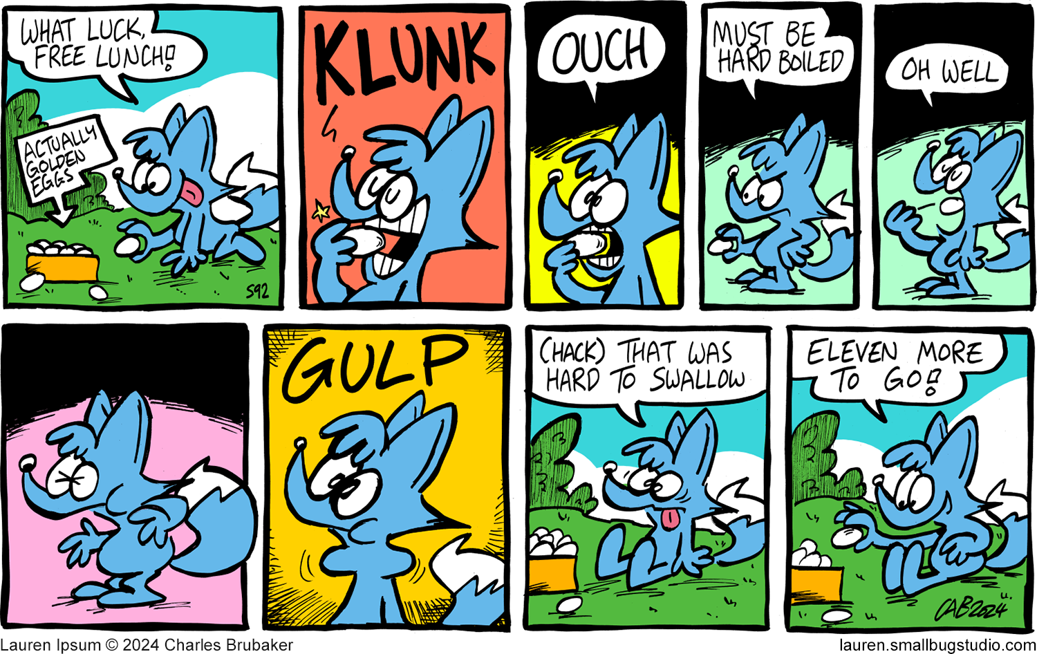 Lauren Ipsum - Episode 428, Page 1: sunday092