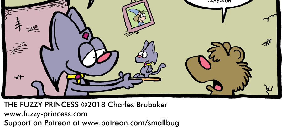 The Fuzzy Princess - Episode 234, Page 1: 2018-03-16-Hobbies