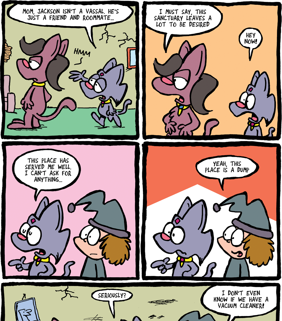 The Fuzzy Princess - Episode 237, Page 1: 2018-03-23-Big Mess