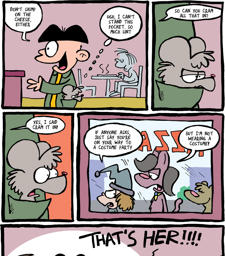 The Fuzzy Princess - Episode 247, Page 1: 2018-04-16-Sudden Shock