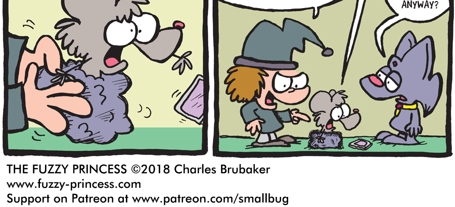 The Fuzzy Princess - Episode 259, Page 1: 2018-05-14-Victory for Whom