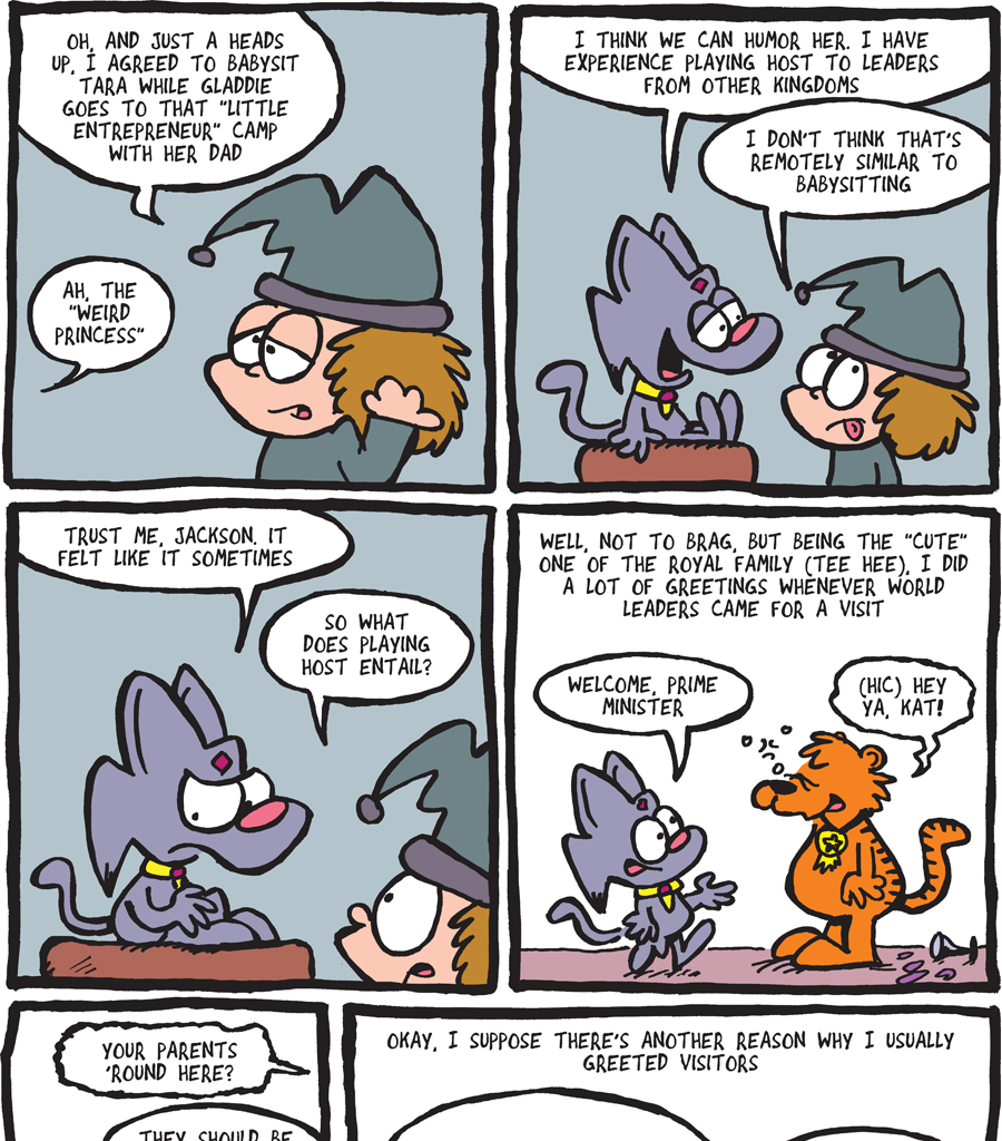 The Fuzzy Princess - Episode 266, Page 1: 2018-05-30-Humor Her