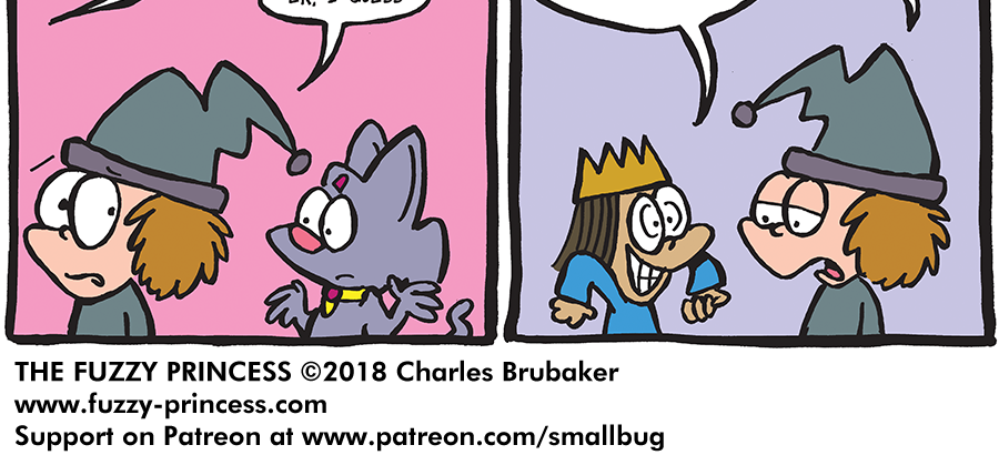 The Fuzzy Princess - Episode 272, Page 1: 2018-06-13-Story Time