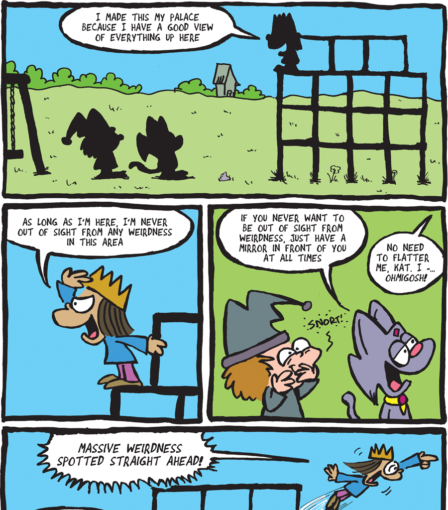 The Fuzzy Princess - Episode 281, Page 1: 2018-07-04-Weirdness Alert