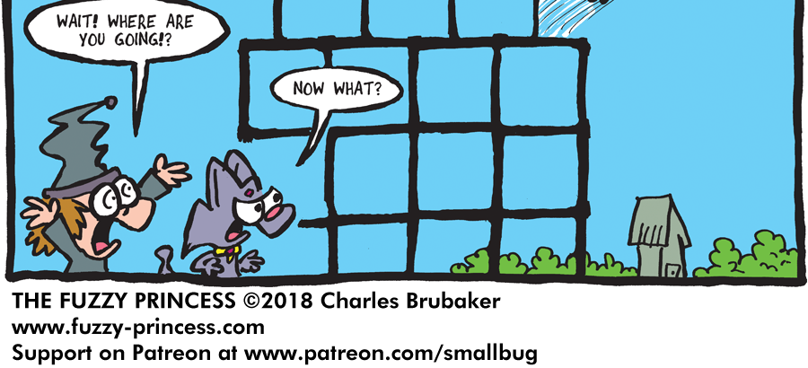 The Fuzzy Princess - Episode 281, Page 1: 2018-07-04-Weirdness Alert