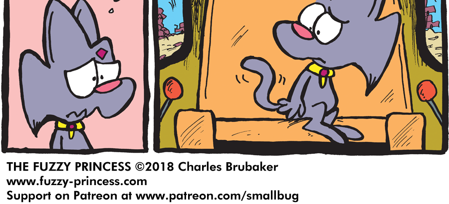 The Fuzzy Princess - Episode 288, Page 1: 2018-07-20-New Idea