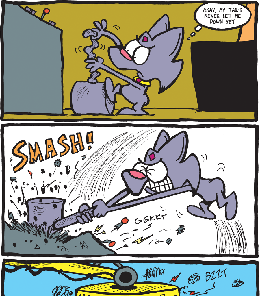 The Fuzzy Princess - Episode 289, Page 1: 2018-07-23-Hammer On