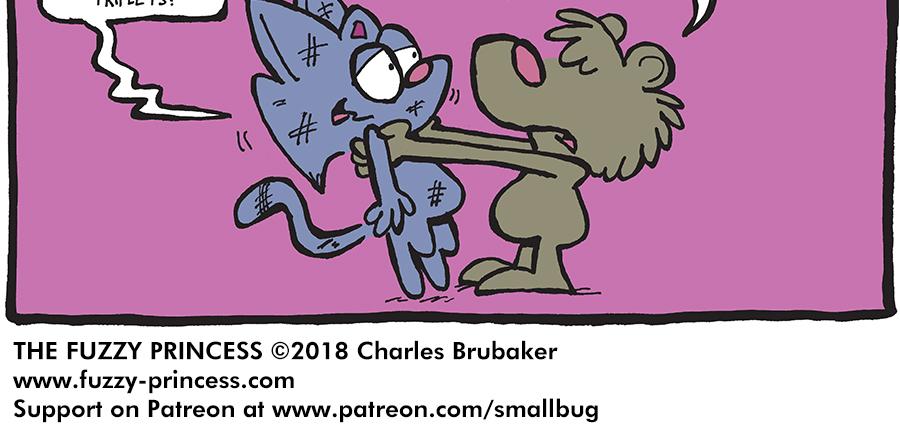 The Fuzzy Princess - Episode 326, Page 1: 2018-10-17-Her Story