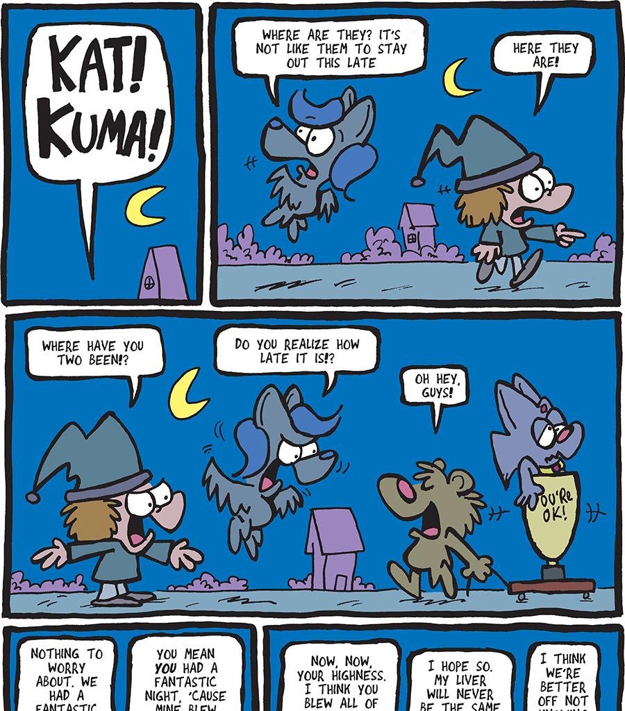 The Fuzzy Princess - Episode 327, Page 1: 2018-10-19-Searching