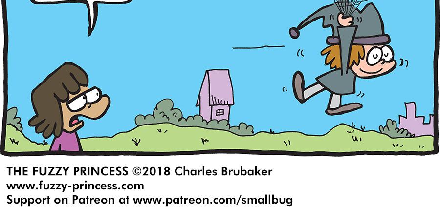 The Fuzzy Princess - Episode 331, Page 1: 2018-10-29-New Trick