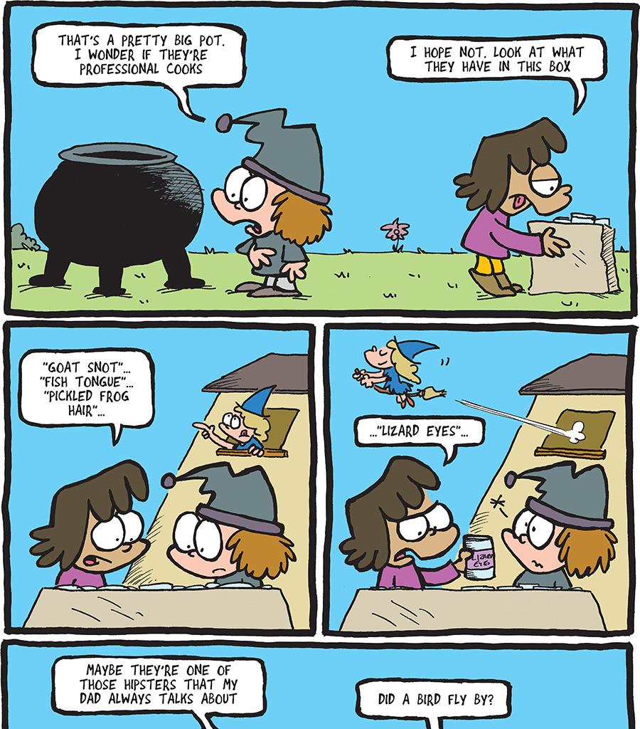 The Fuzzy Princess - Episode 335, Page 1: 2018-11-07-Fly Thru